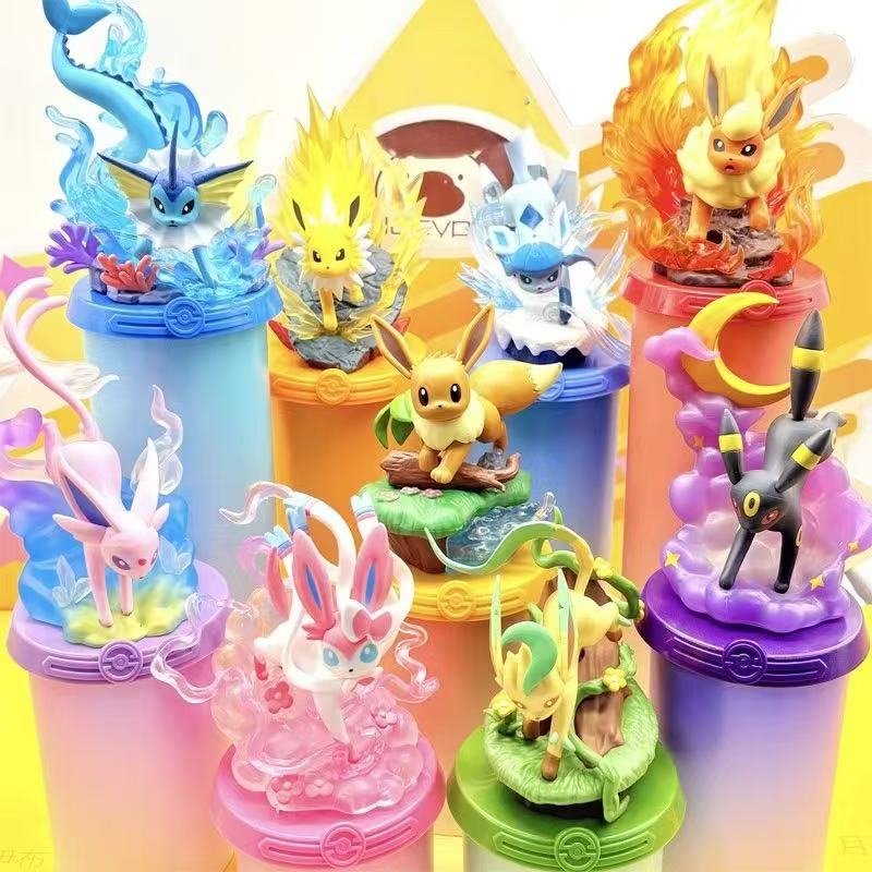 Kids Toys China - Anime Pokemon Funism Adventure Eevee Family