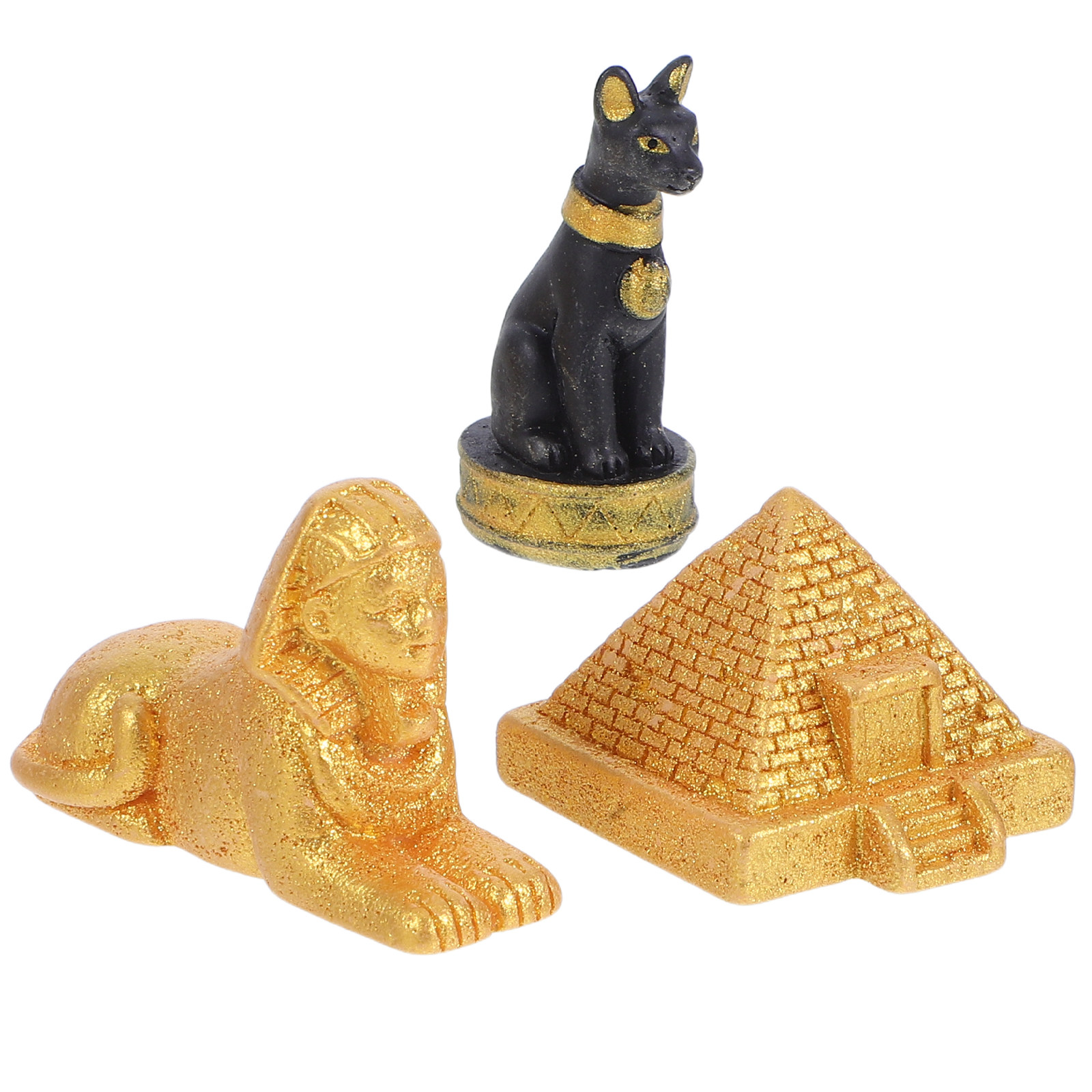 Kids Toys Egypt - 3 Buah Model Bangunan Piramida Kuno