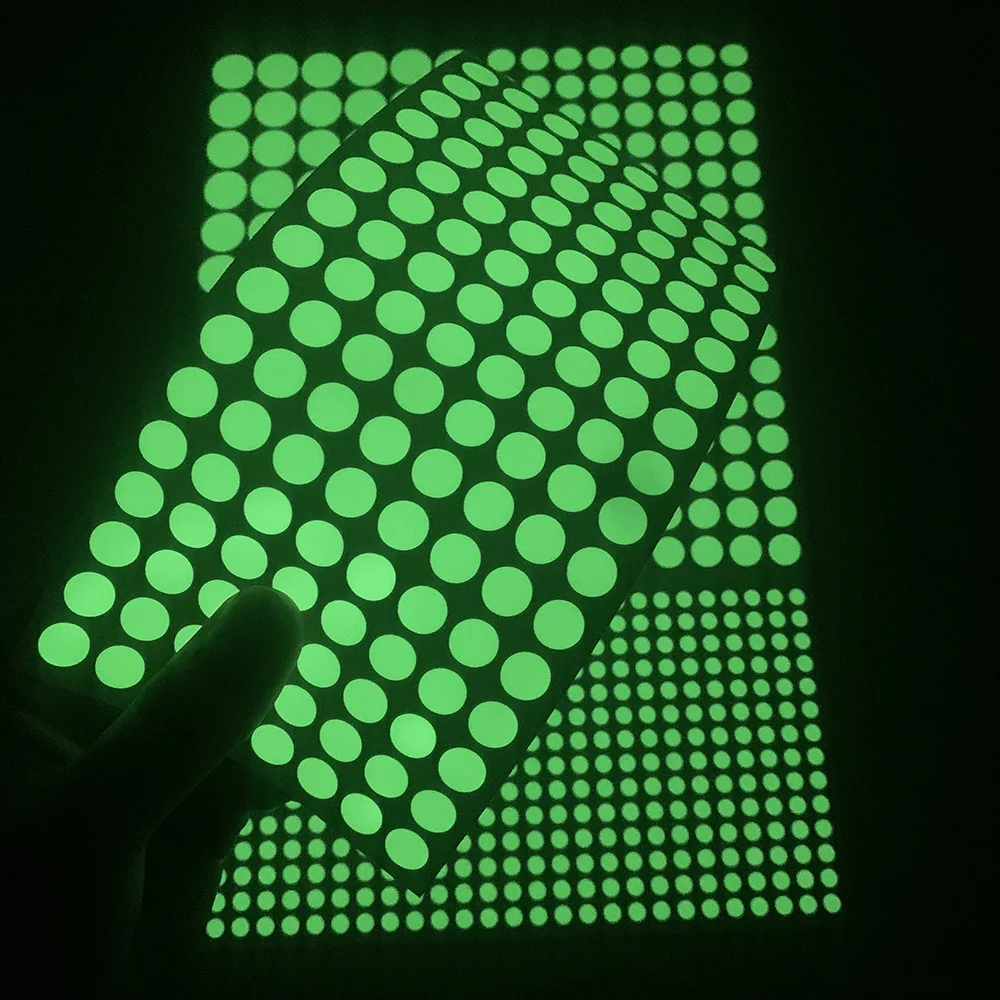Glow In Dark Stars - Stiker dinding 3D bercahaya, 1 lembar