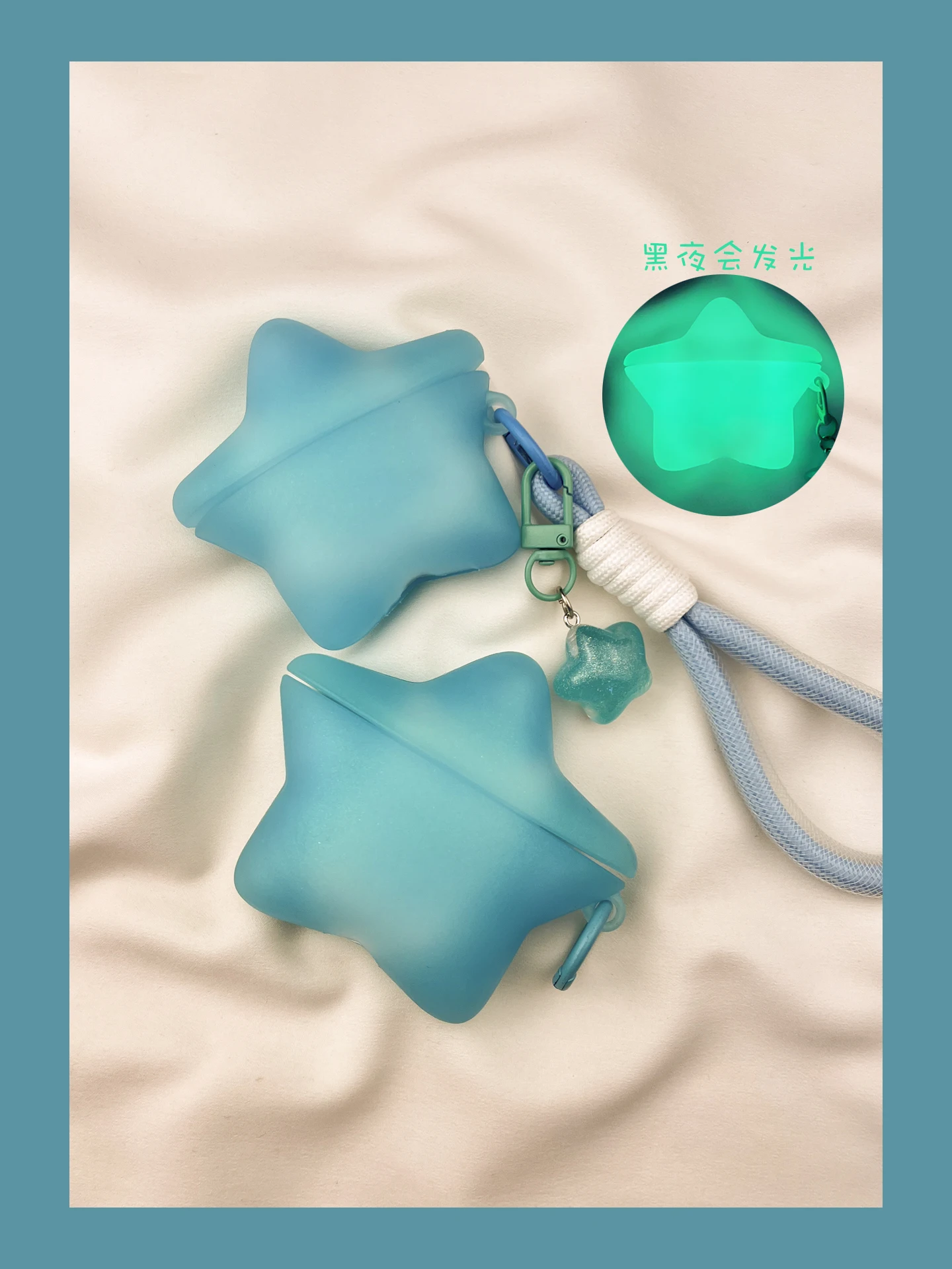 Glow In Dark Stars - Casing Earphone Silikon Glow in the
