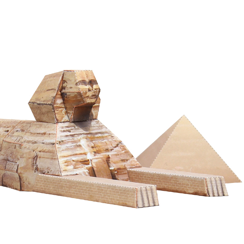 Kids Toys Egypt - Mesir Sphinx Piramida Lipat Mini 3D