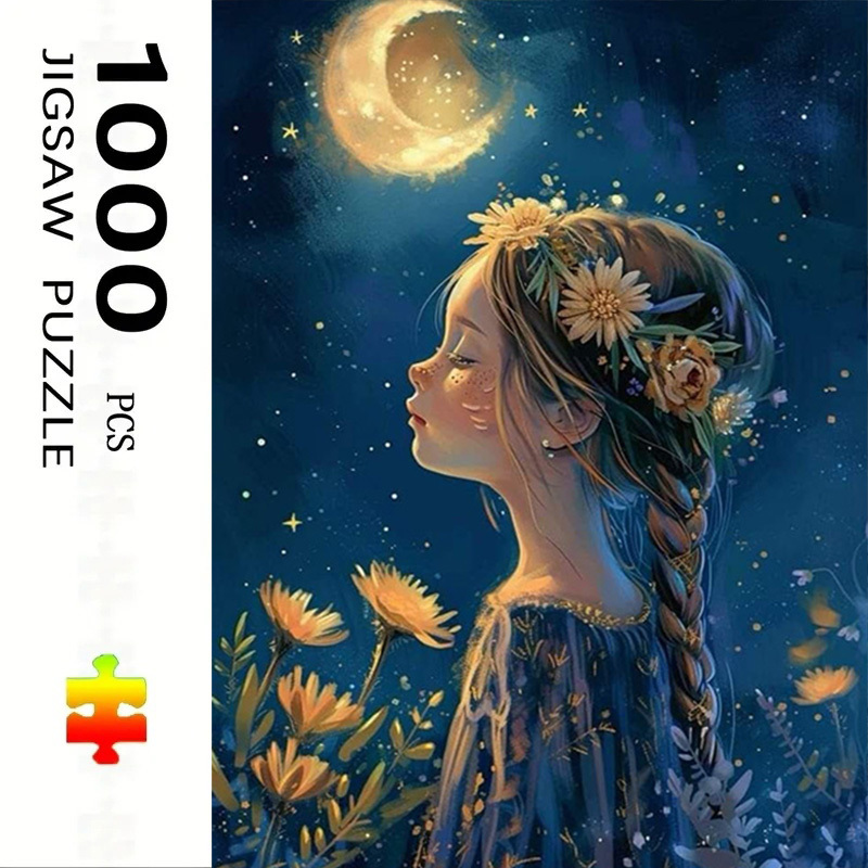 Kids Toys Under 500 - 500/1000 Buah Puzzle Jigsaw Gadis Di