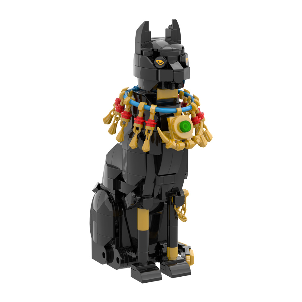 Kids Toys Egypt - MOC Mesir Blok Bangunan Model Piramida