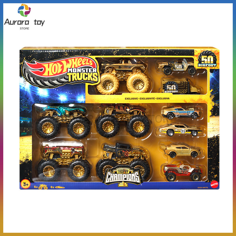 Hot Wheels Car Monster Trucks - Set Peringatan 50 Tahun Hot Wheels