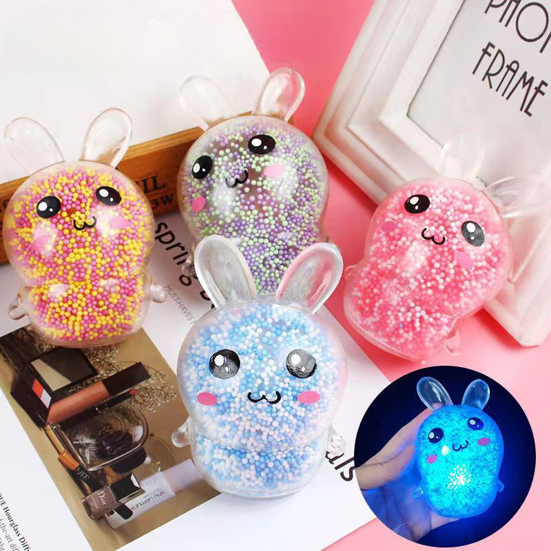 Kids Toys Basket - 1/6 buah bola stres kelinci Squishy