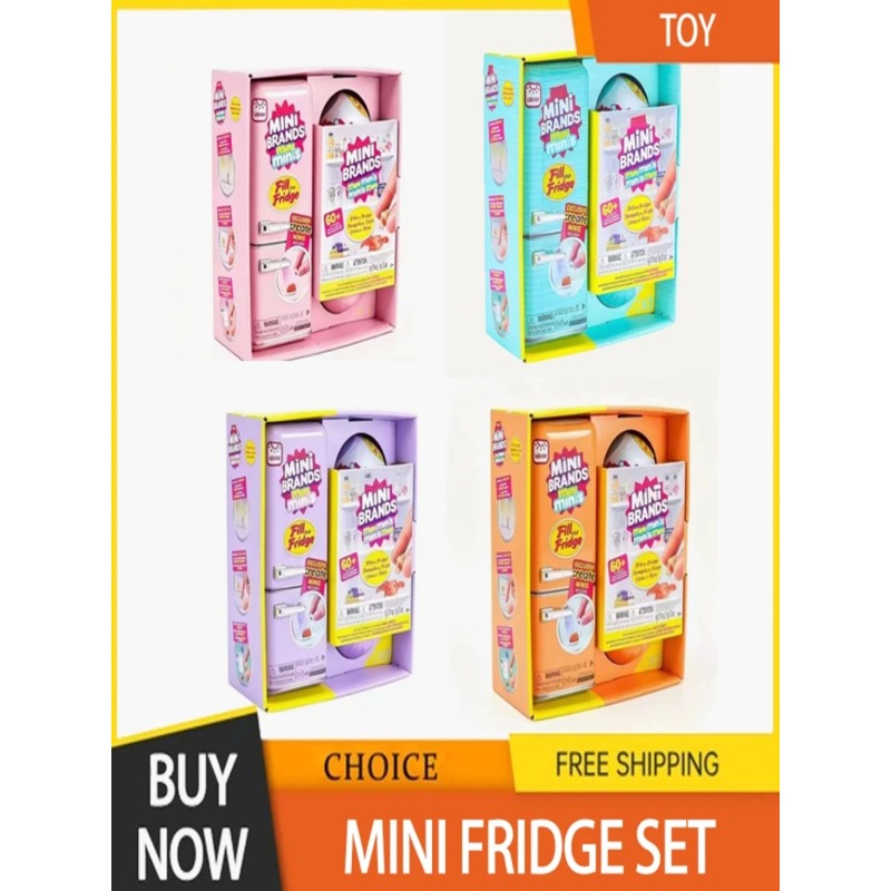 Kids Toys House - Original Fill The Fridge Mini Refrigerator