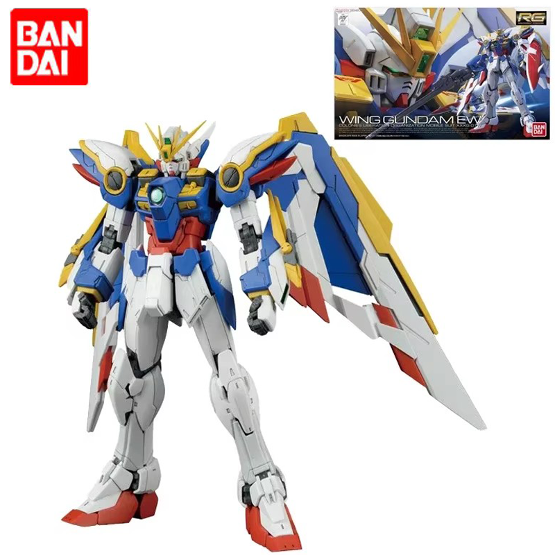 Bandai Model Gundam Rg - Bandai Figur Anime Asli Gundam RG