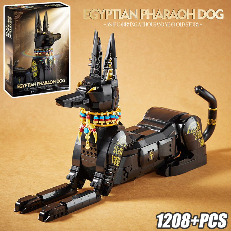 Kids Toys Egypt - MOC City 1208pcs Model Anjing Firaun