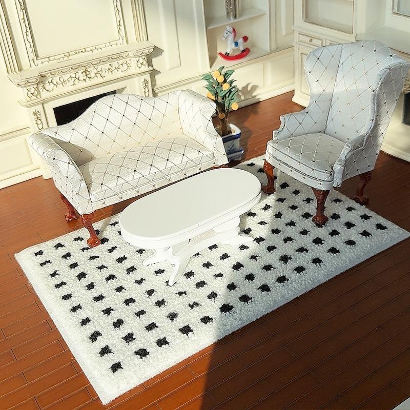 1: 12 Karpet Miniatur Rumah Bo - Kids Toys House ulasan dan harga