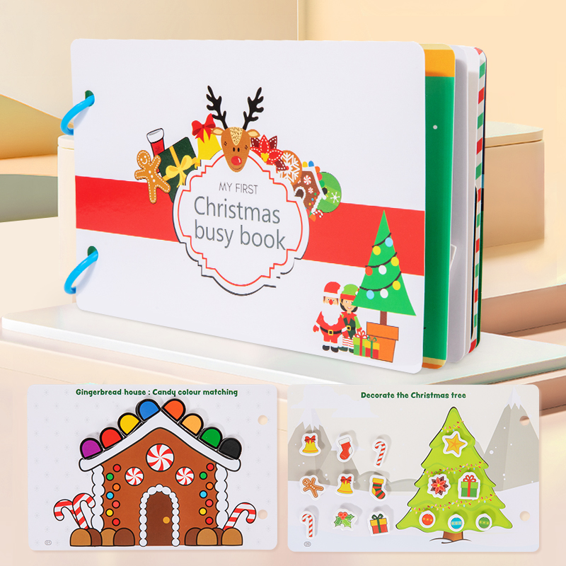 Buku Aktivitas Bayi Montessori - Kids Quiet Toys ulasan dan harga