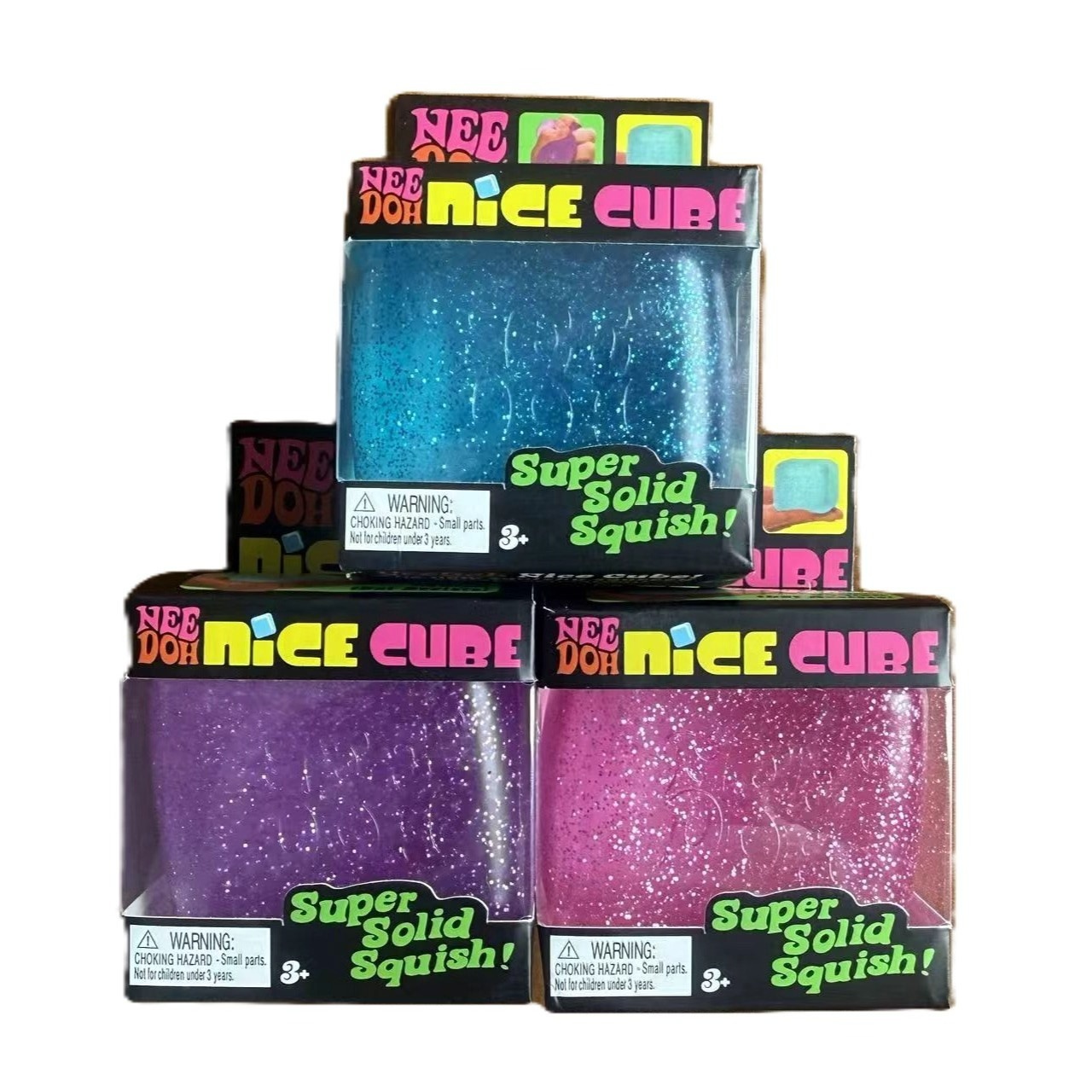 Schylling Nee Doh Glitter Cube - Kids Toys Box ulasan dan harga