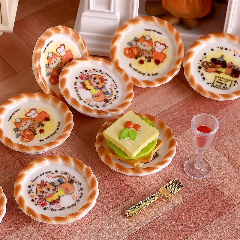 10 Buah/Set Rumah Boneka Minia - Kids Toys House ulasan dan harga