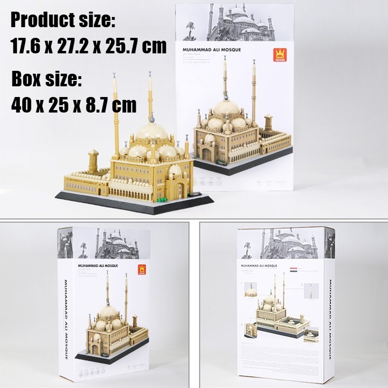 620 Buah Masjid Muhammad Ali M - Kids Toys Egypt ulasan dan harga