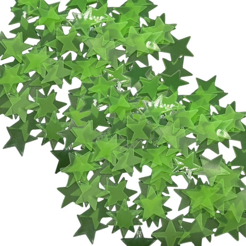Pak 100 Stiker Bintang 3D Bers - Glow In Dark Stars ulasan dan harga