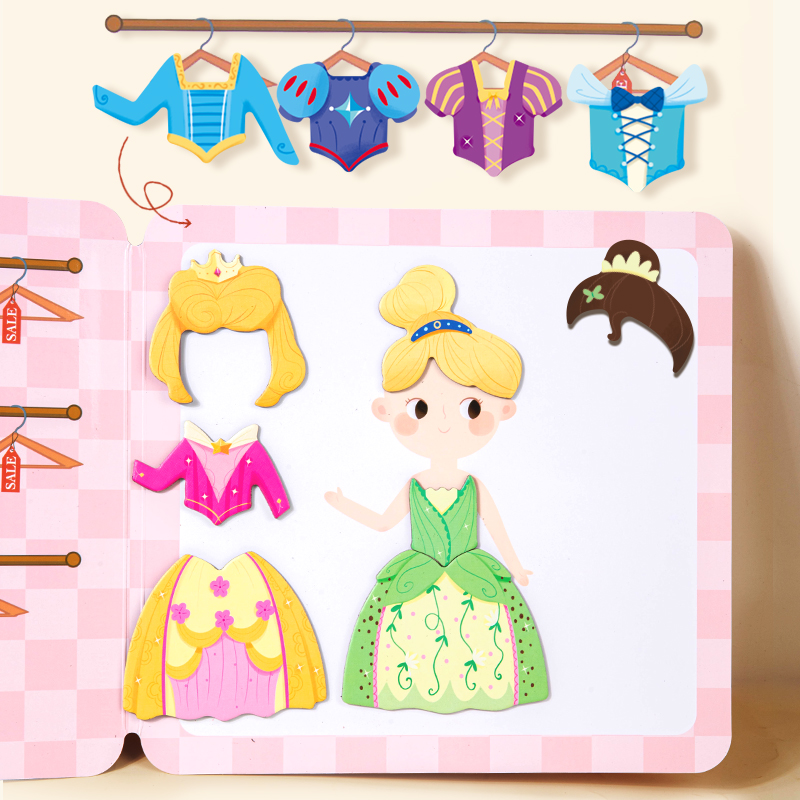 Mainan anak magnetik buku yang - Kids Quiet Toys ulasan dan harga