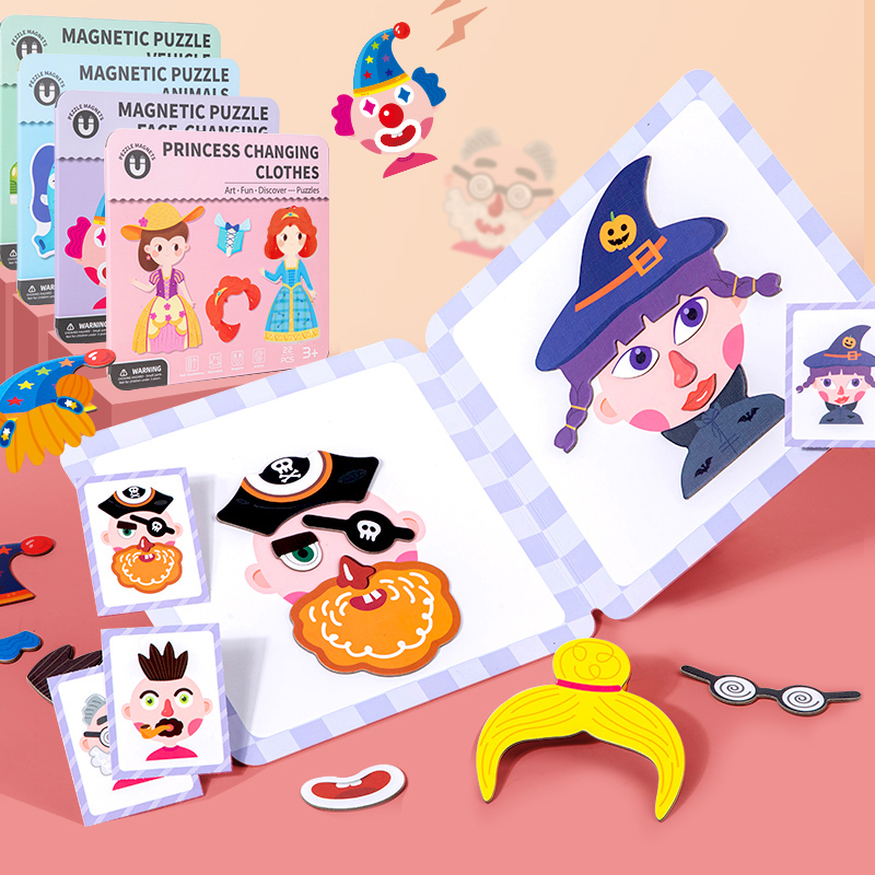 Mainan anak magnetik buku yang - Kids Quiet Toys ulasan dan harga