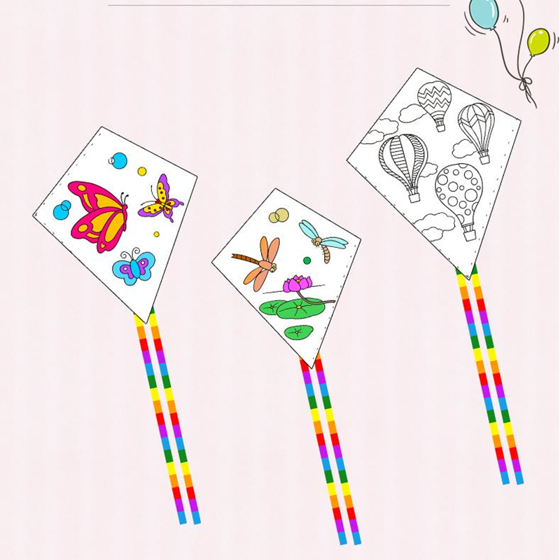 Layang-layang DIY dari kain ni - Kite Wind Outdoor ulasan dan harga
