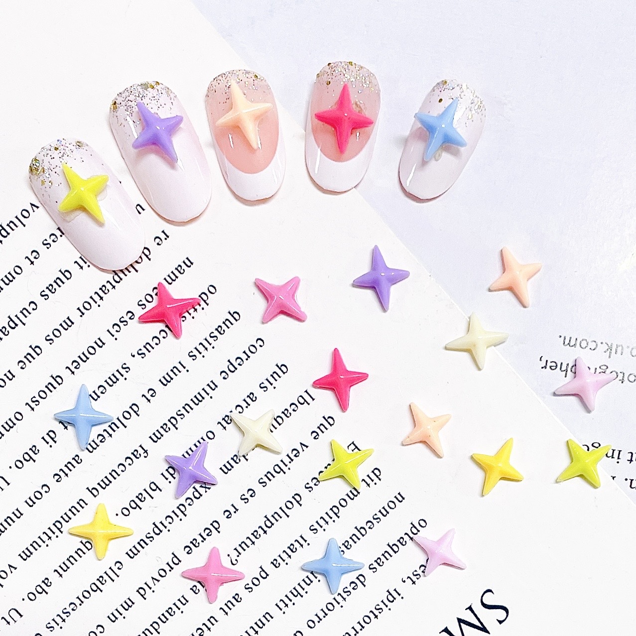 30 buah cahaya dalam gelap 3D  - Glow In Dark Stars ulasan dan harga