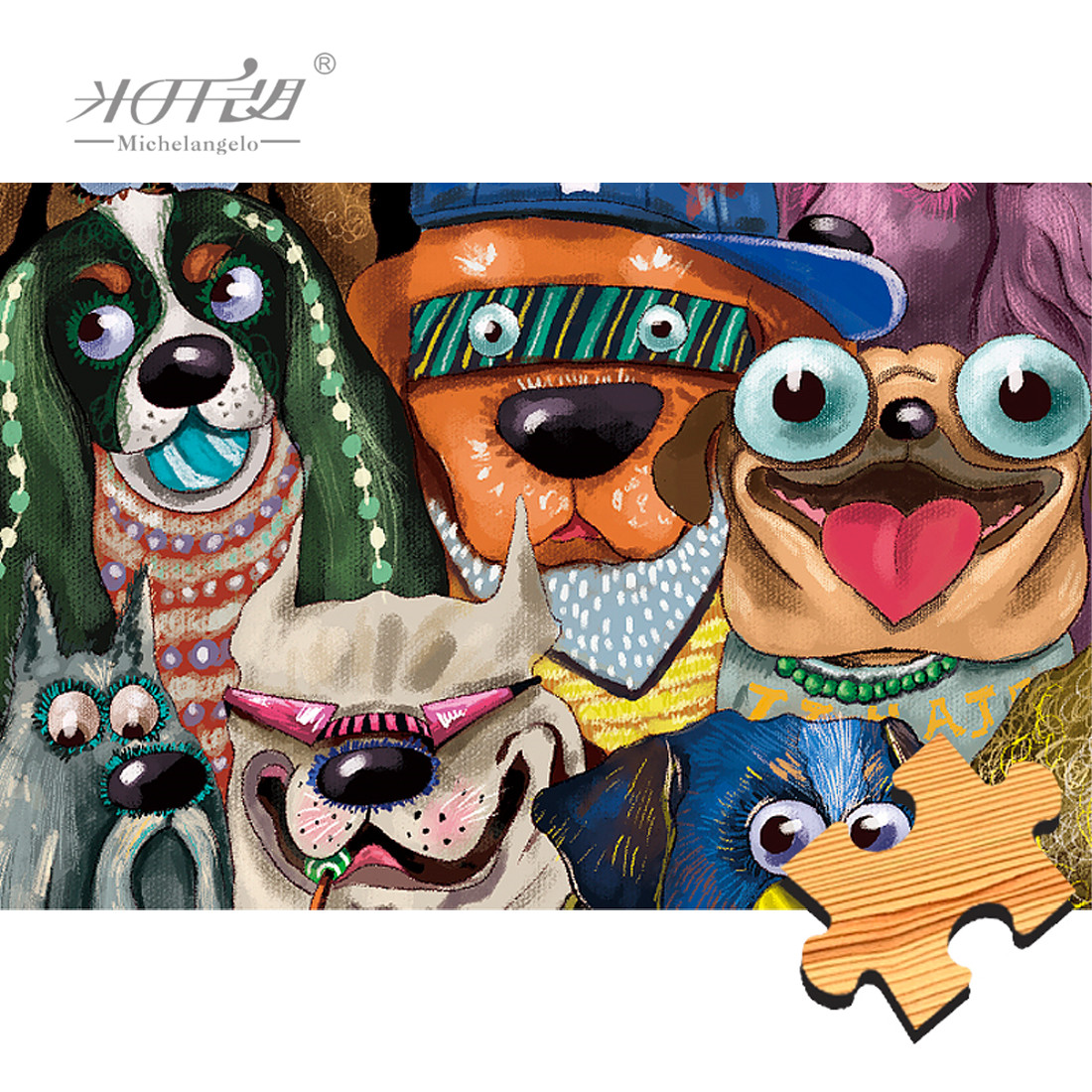 Michelangelo Puzzle Jigsaw Kay - Kids Toys Under 500 ulasan dan harga