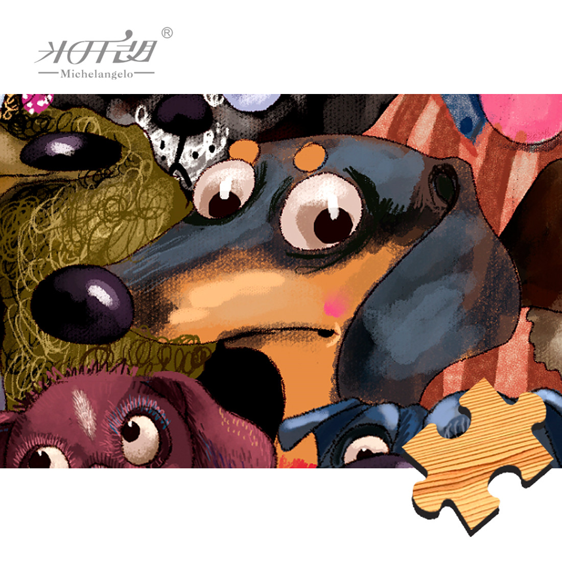 Michelangelo Puzzle Jigsaw Kay - Kids Toys Under 500 ulasan dan harga