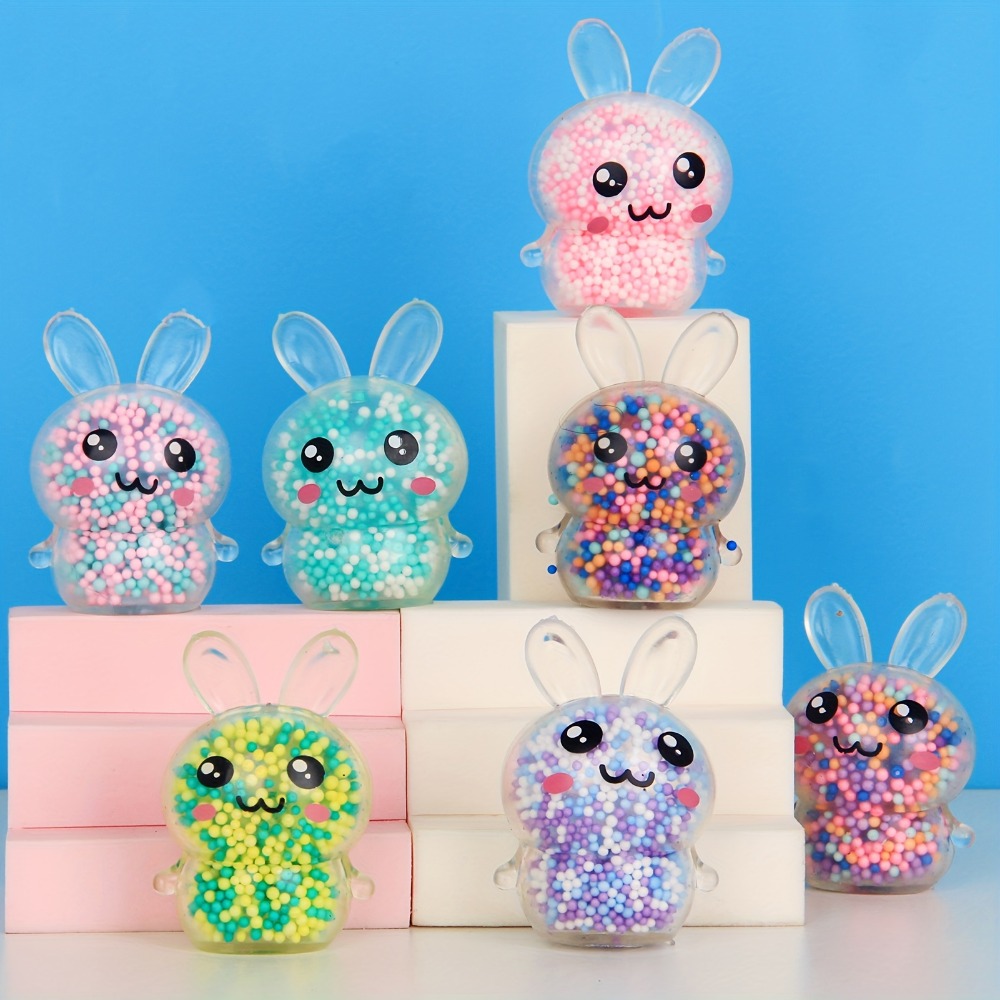 1/6 buah bola stres kelinci Sq - Kids Toys Basket ulasan dan harga