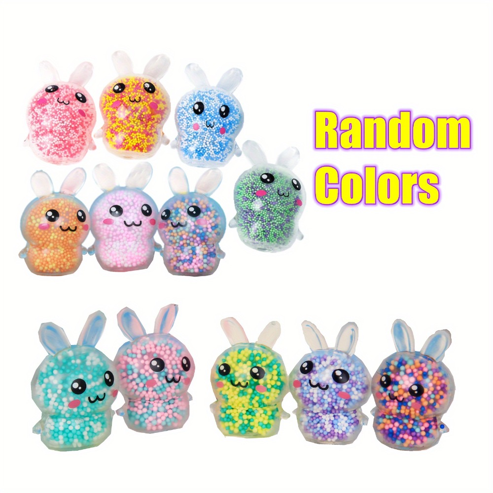 1/6 buah bola stres kelinci Sq - Kids Toys Basket ulasan dan harga