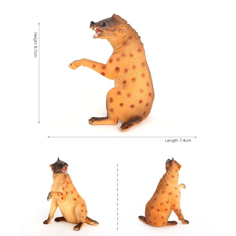 Hyena satwa liar plastik reali - Kids Toys China ulasan dan harga