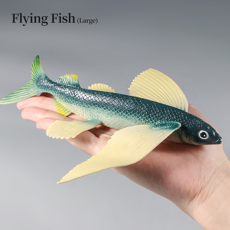 Set Figur Aksi Ikan Terbang Du - Kids Toys Packaging ulasan dan harga