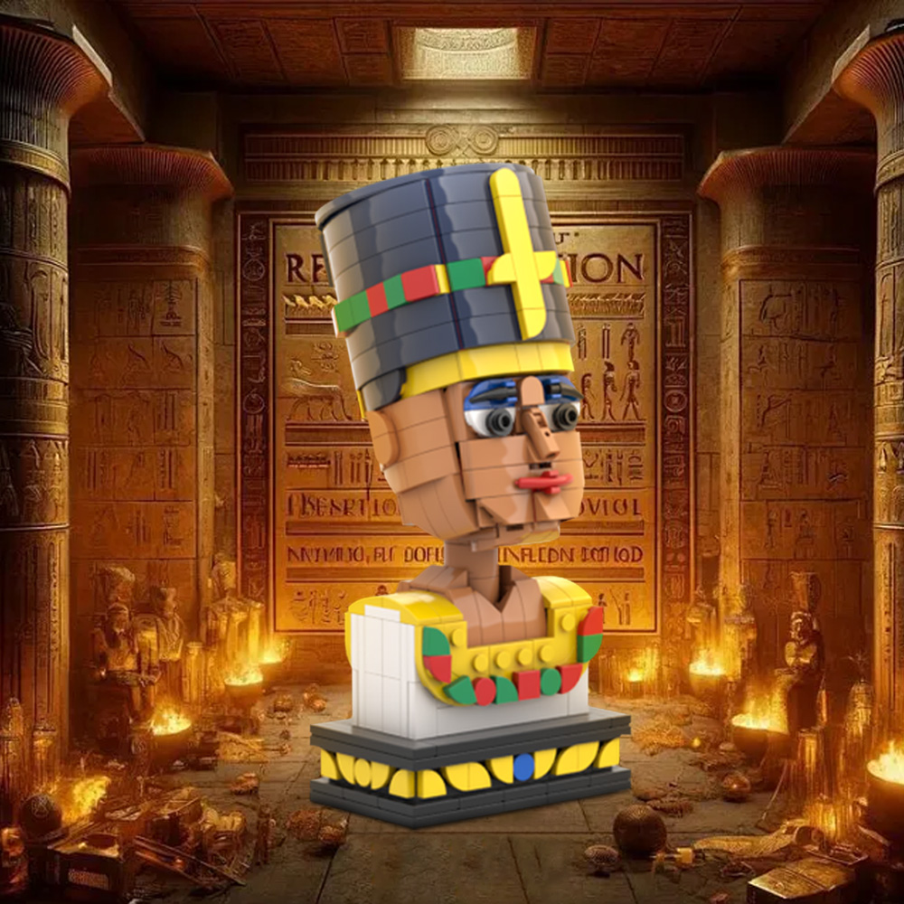 MOC Nefertiti Ratu Mesir Blok  - Kids Toys Egypt ulasan dan harga