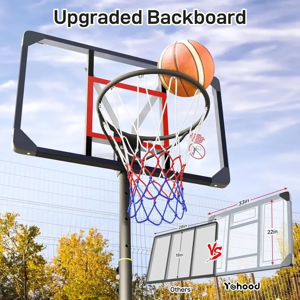 Ring Basket Portabel dengan Ti - Basketball Hoop Kids Indoor ulasan dan harga