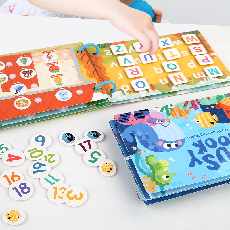Buku Aktivitas Bayi Montessori - Kids Quiet Toys ulasan dan harga