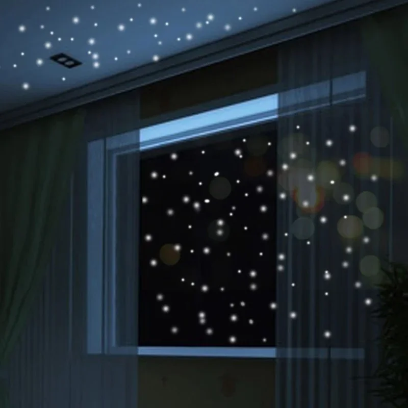 Stiker dinding bercahaya, 407  - Glow In Dark Stars ulasan dan harga