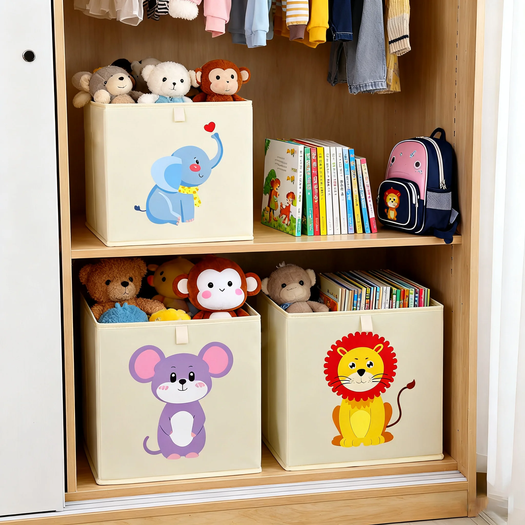 Keranjang Penyimpanan Mainan A - Kids Toys Basket ulasan dan harga