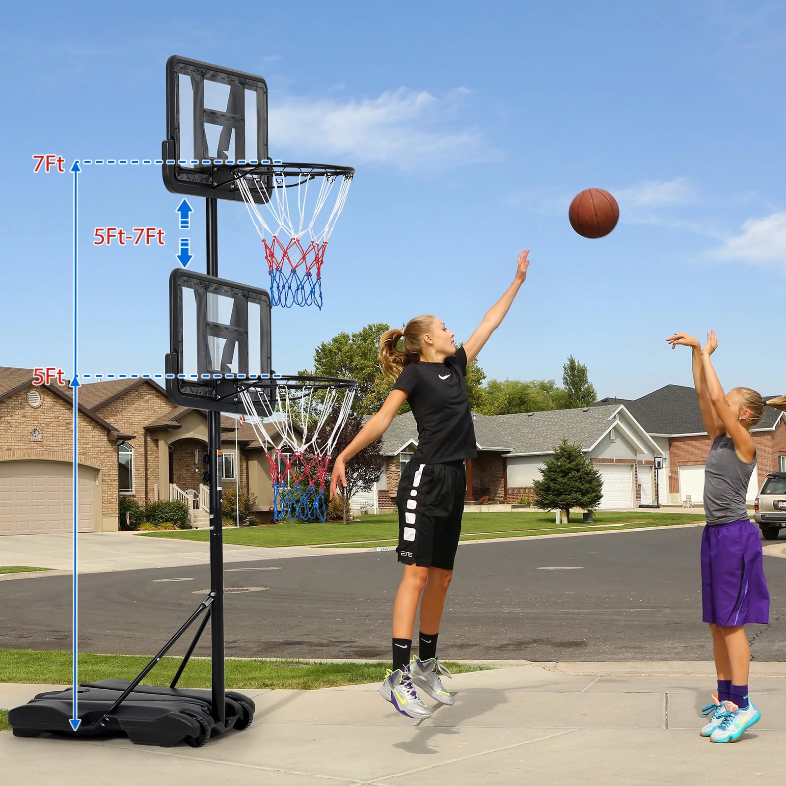 Ring Basket Anak, Tinggi Dapat - Basketball Hoop Kids Indoor ulasan dan harga