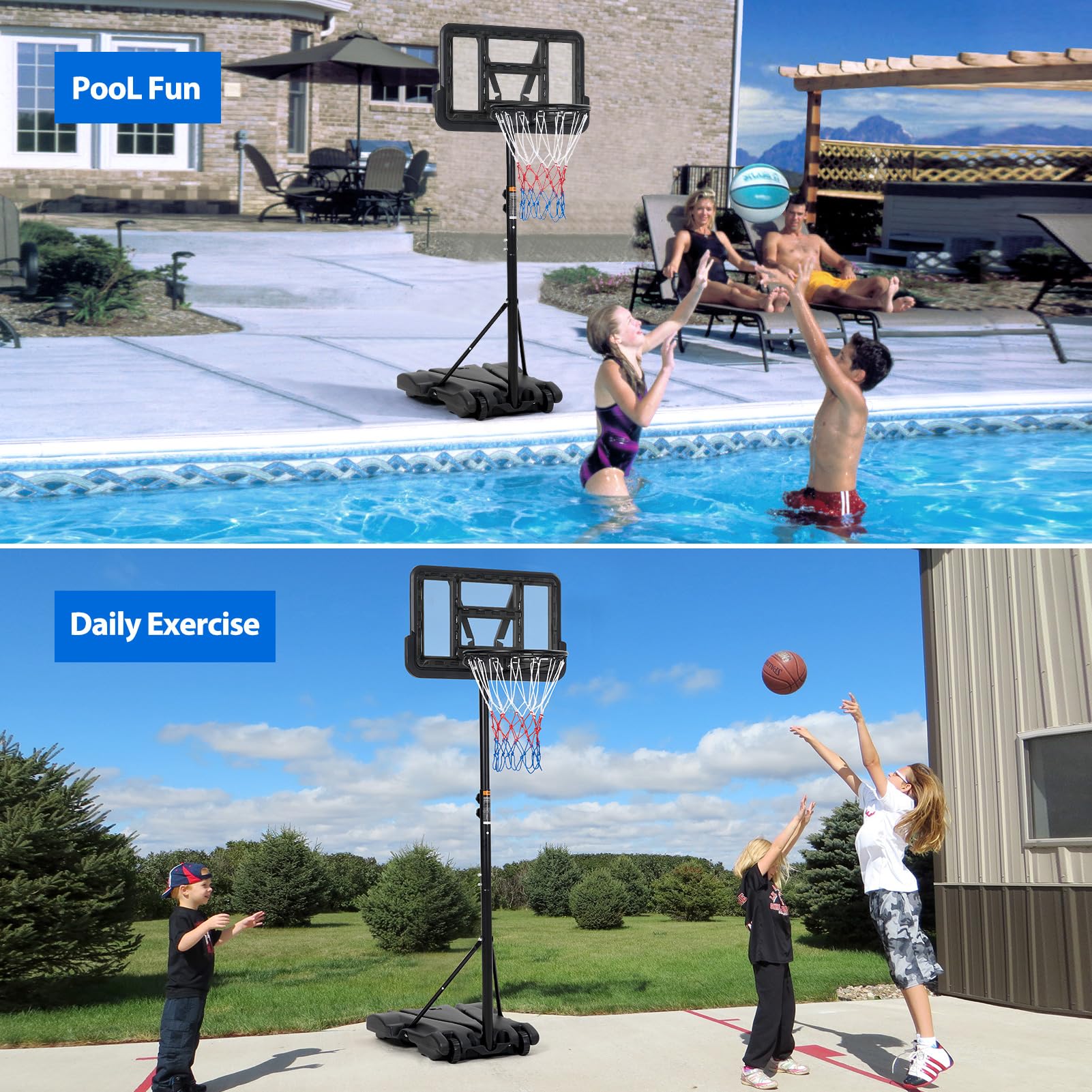 Ring Basket Anak, Tinggi Dapat - Basketball Hoop Kids Indoor ulasan dan harga